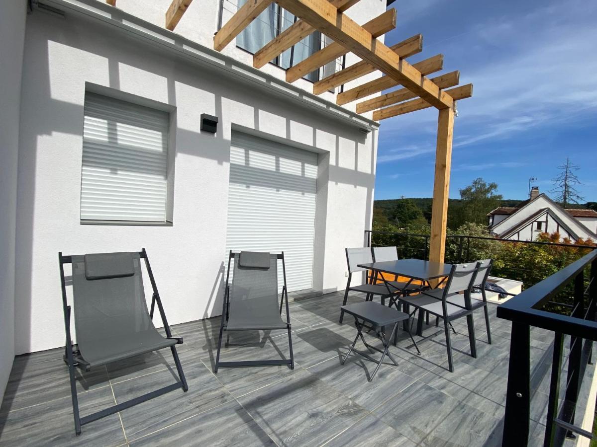 La villa perchée Saint-Prix  Exterior foto