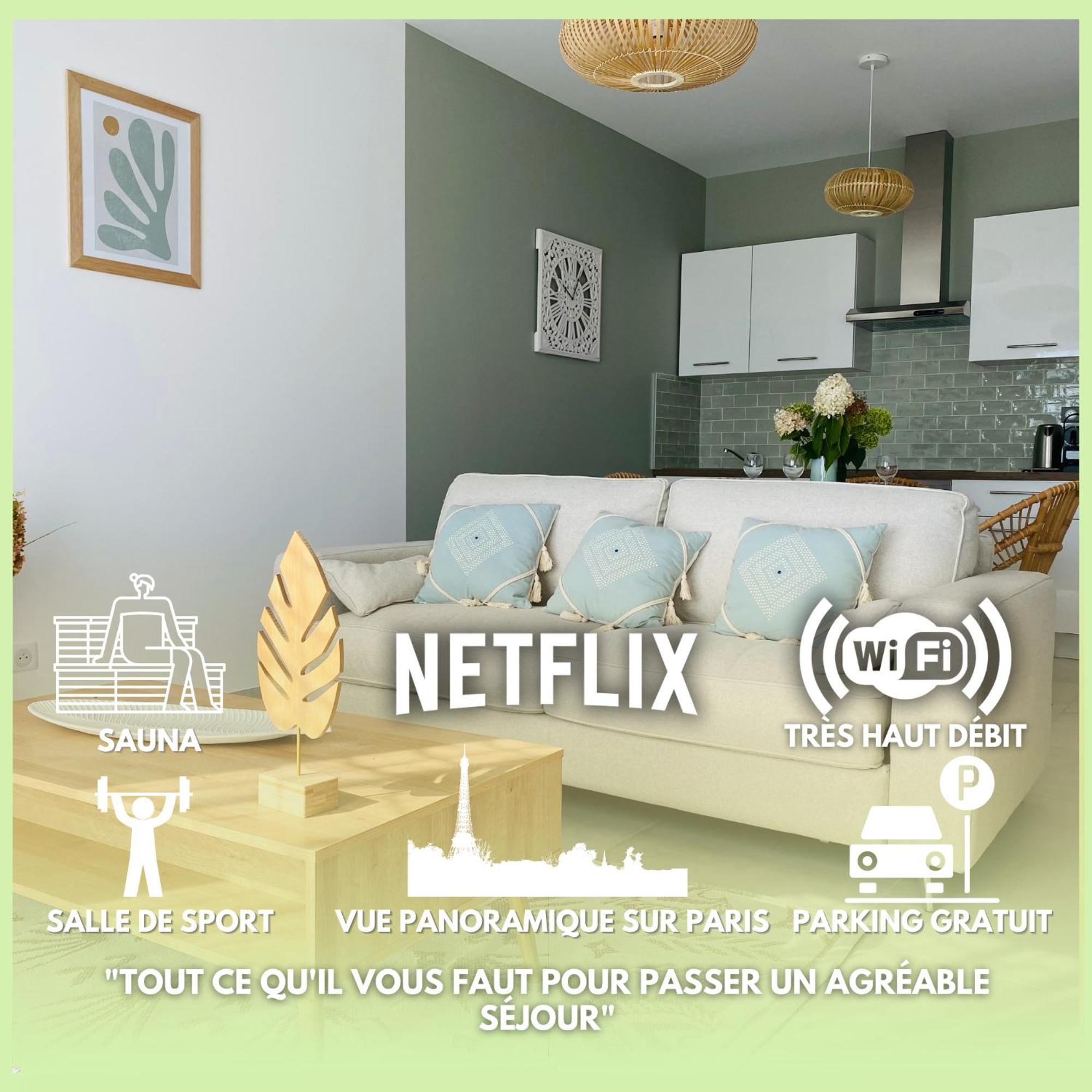 La villa perchée Saint-Prix  Exterior foto
