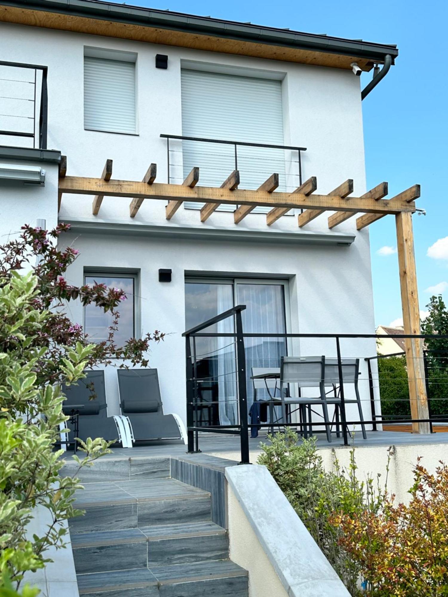 La villa perchée Saint-Prix  Exterior foto